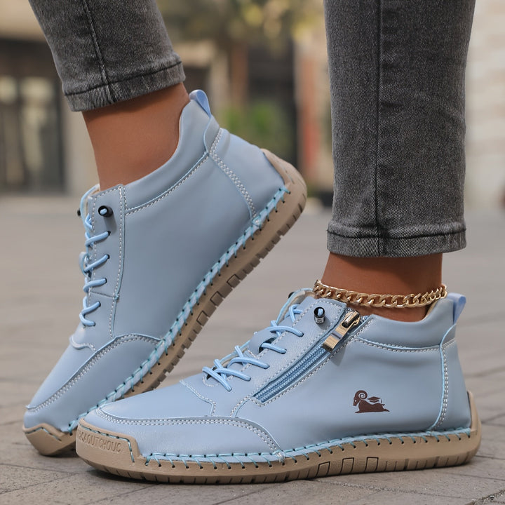Mila – Bequemi orthopädischi Sneakers + Reissverschluss