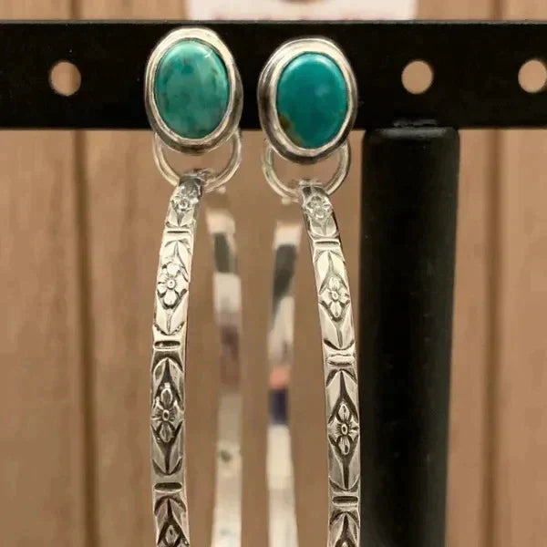 Boho-Vintage-Onyx-Ohrhäng