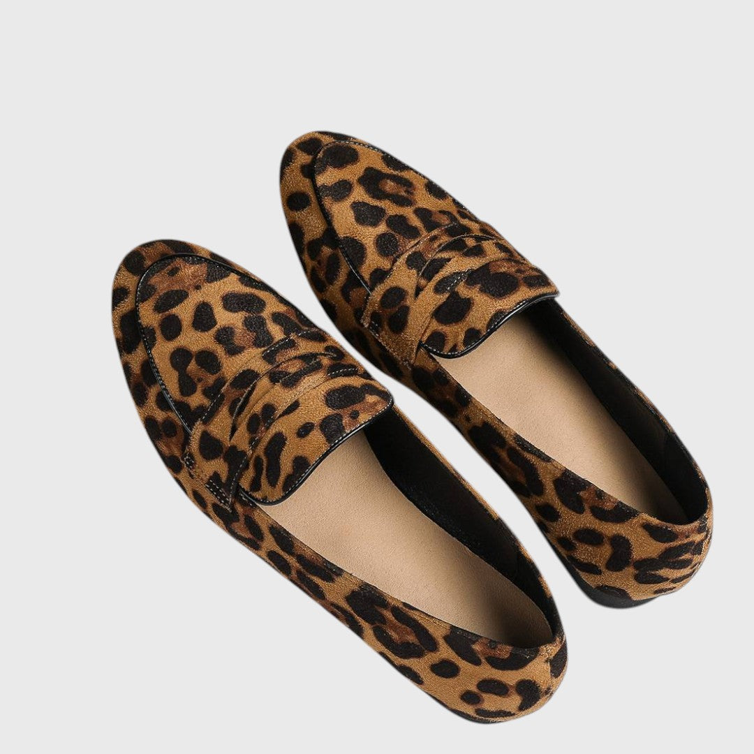 Edeltraud – Wiichi Leopard-Slippers