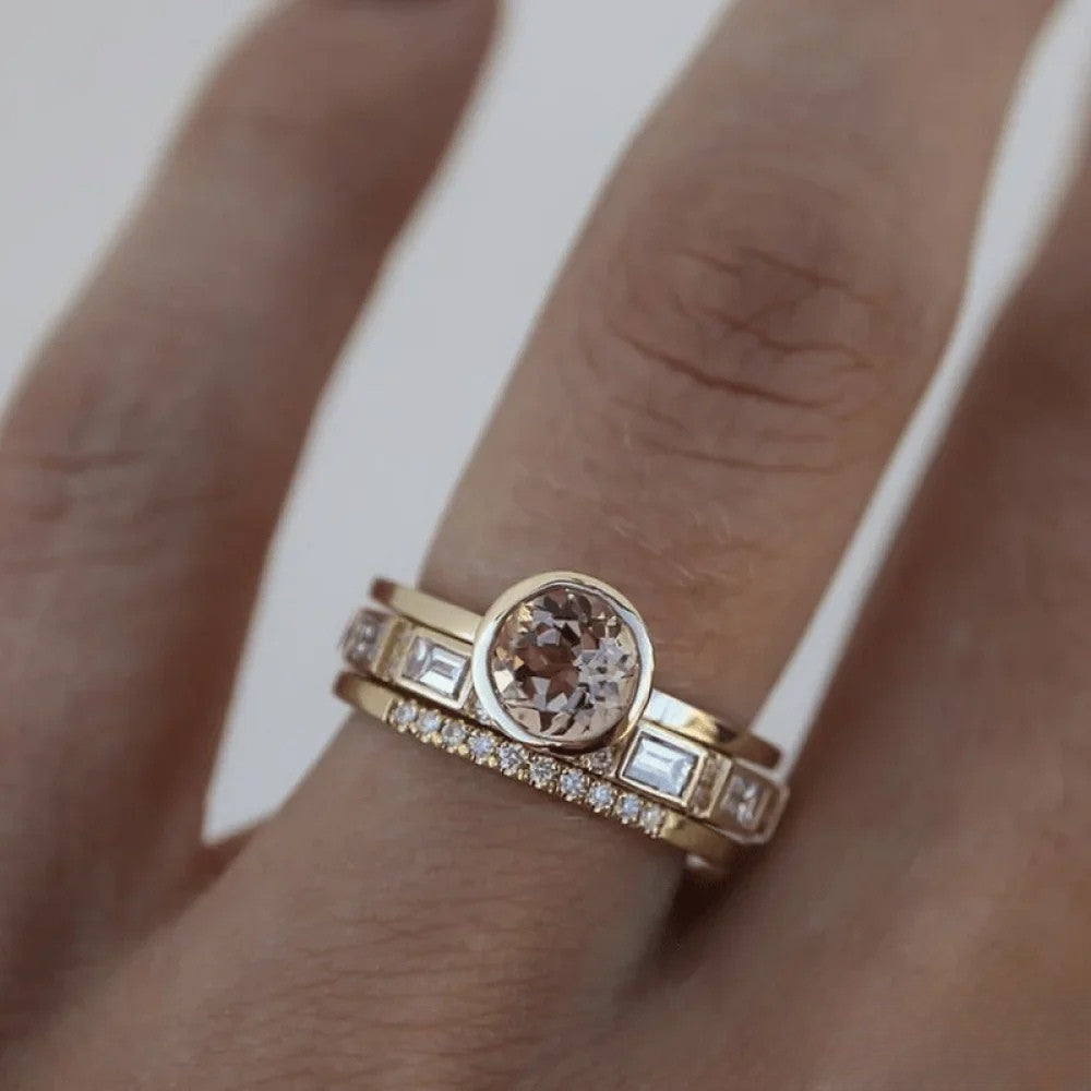 Elegante Ring mit Iilage