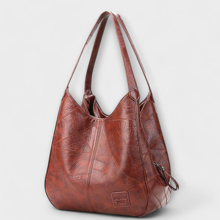 Cécile. – Vintage-Ledertasche