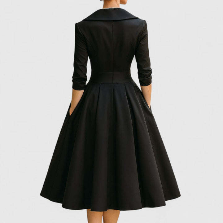 Nicole | Elegants Midi-Chleid