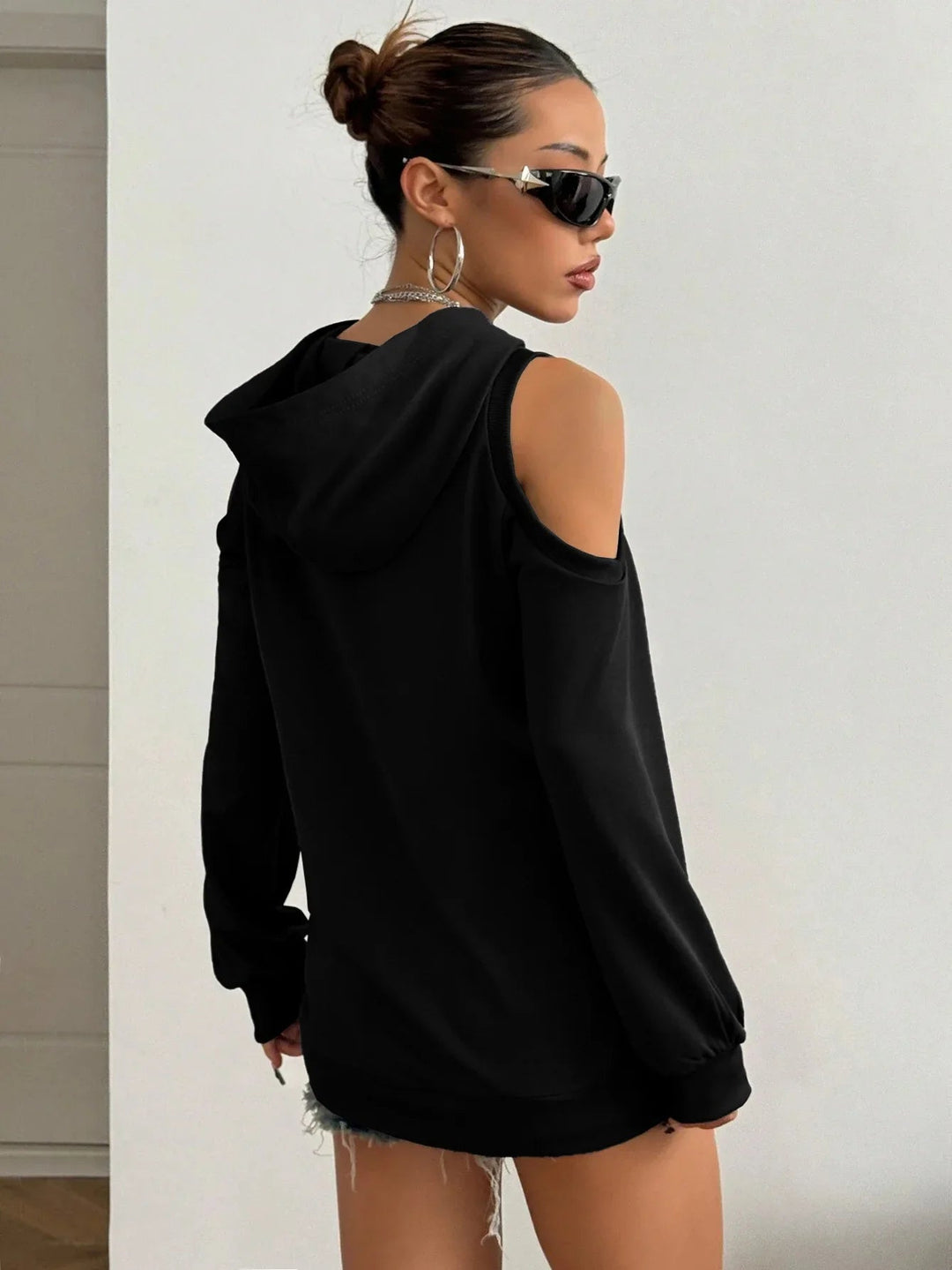Camélia™ — Elegants Sweatshirt mit offnige Schultere