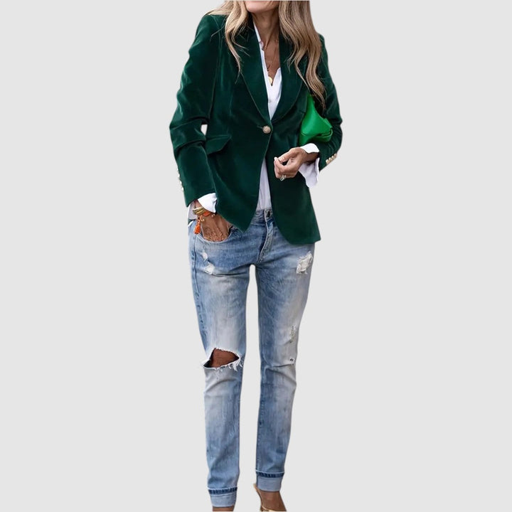 Natálie – Eleganti Samtjacke