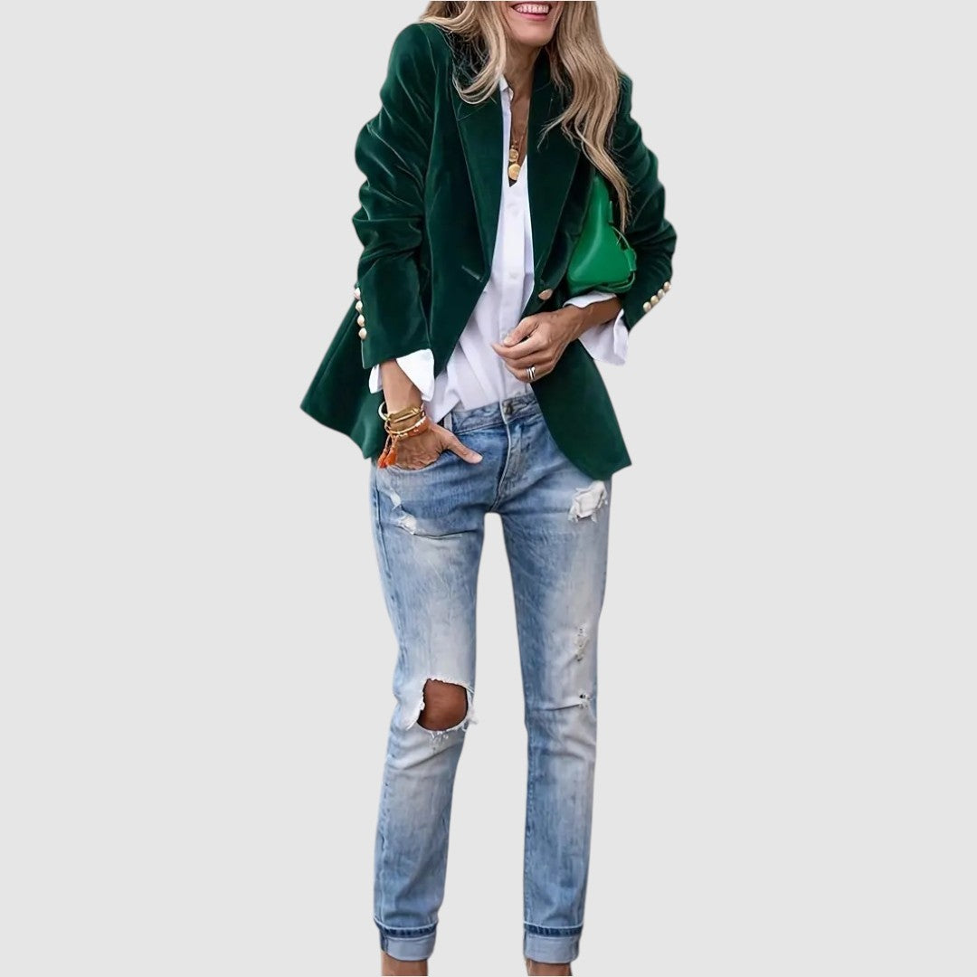 Natálie – Eleganti Samtjacke