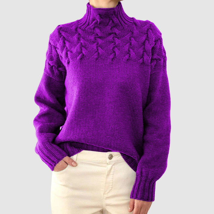 Štěpánka – Warmer Rollkragenpullover