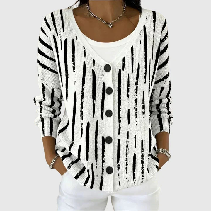 Strick-Cardigan us bequemer Strickware