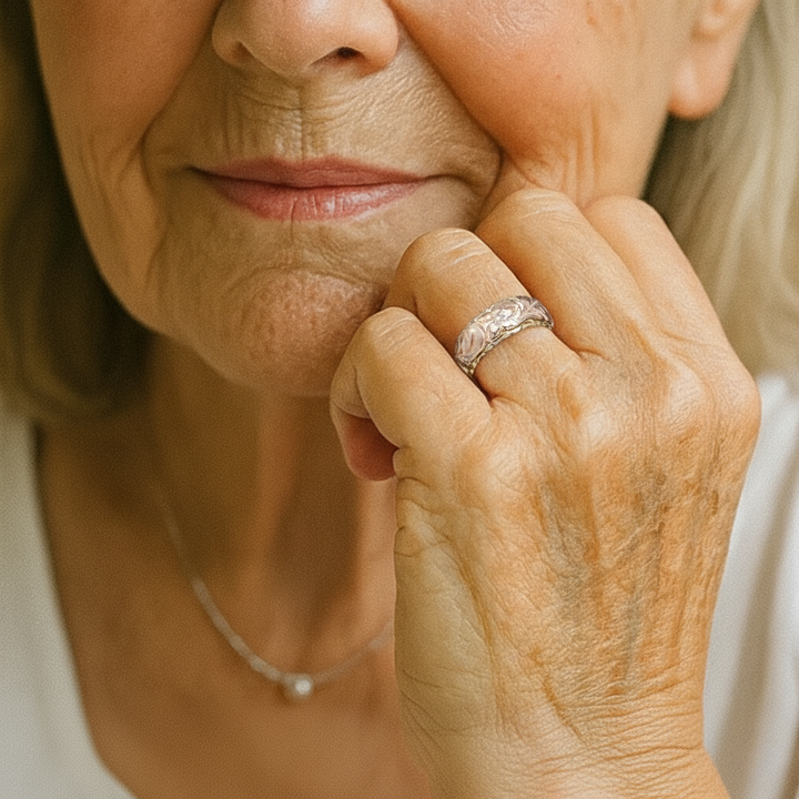 Elegante Goldring für jede Aalaag