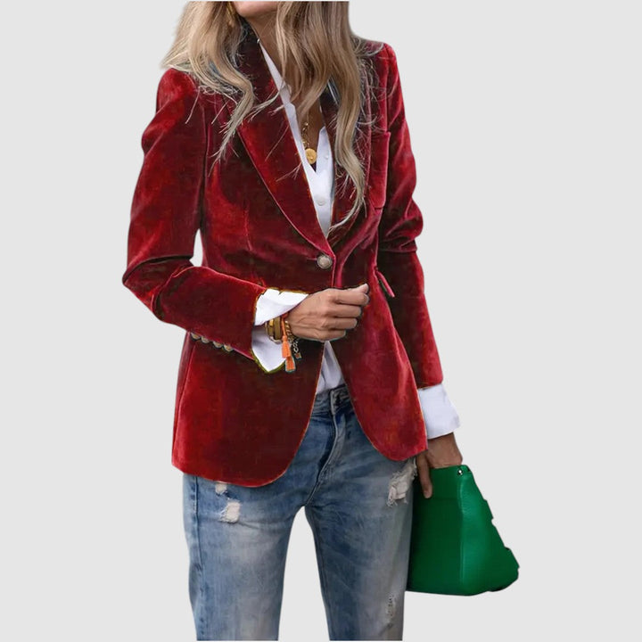 Natálie – Eleganti Samtjacke