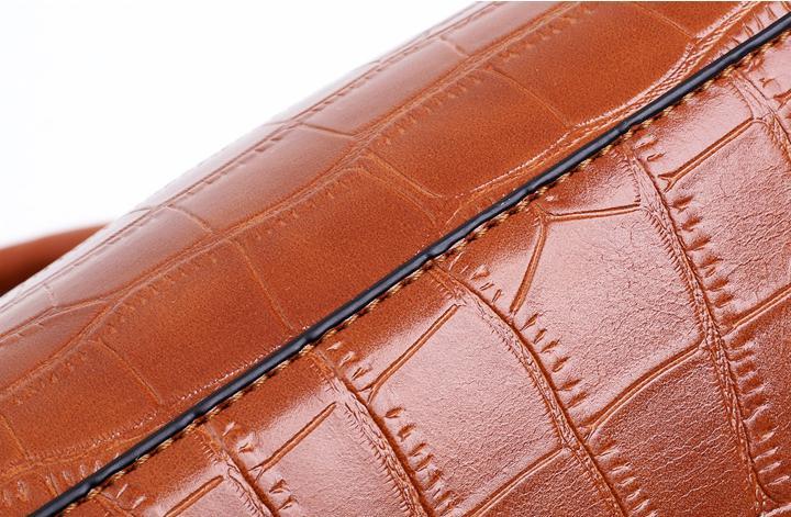 Evelyn – Eleganz für de Alltag, 4-teiligs Lädertasche-Set