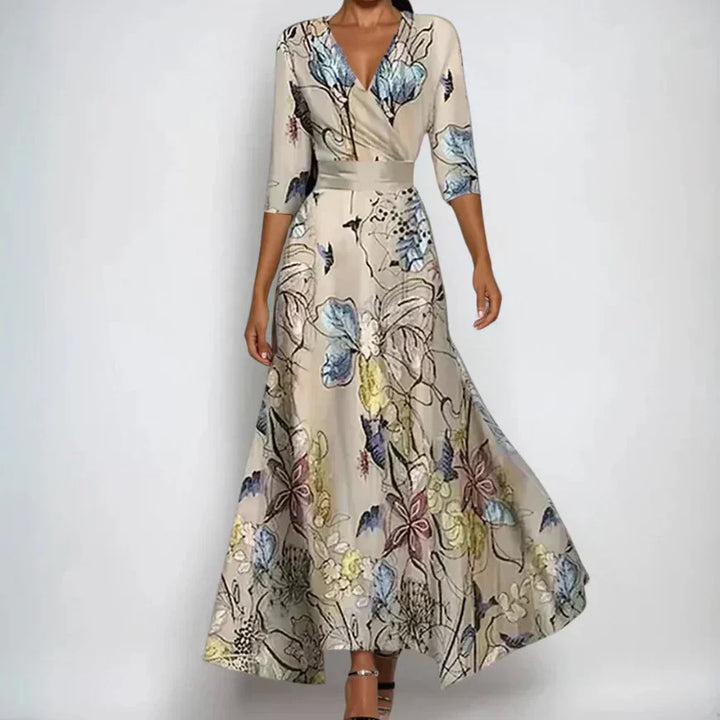 Emily | Elegantes Blumenkleid