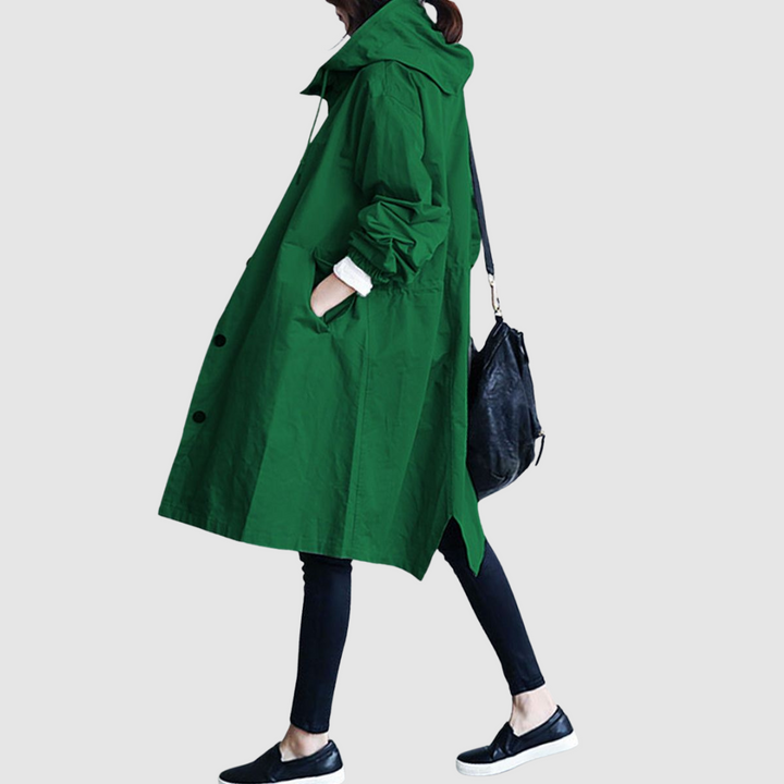 Magdaléna – Oversize-Jacke mit Kapuze