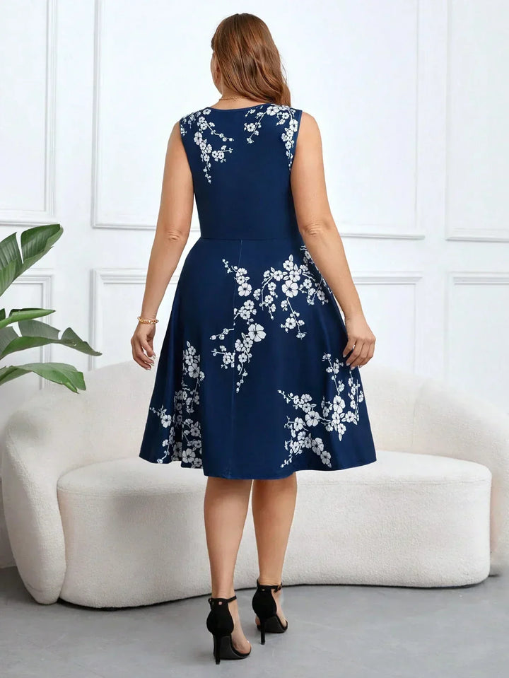 Danica - Wickelkleid mit Blumenmuster