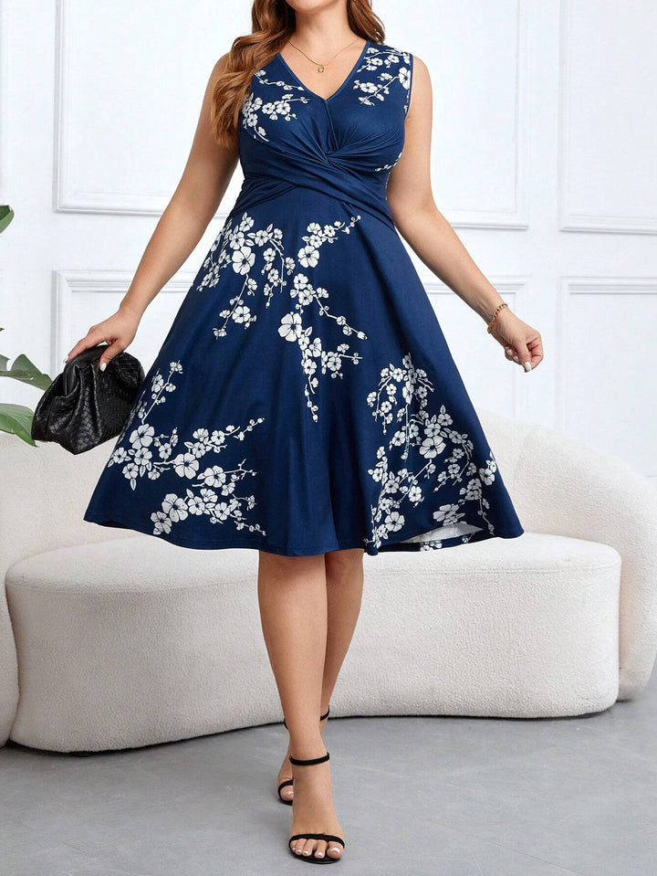Danica - Wickelkleid mit Blumenmuster