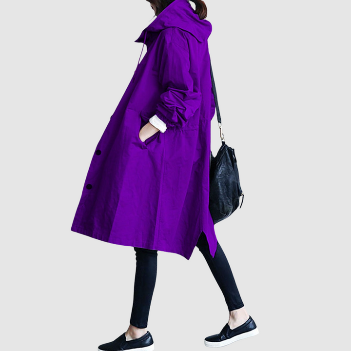 Magdaléna – Oversize-Jacke mit Kapuze