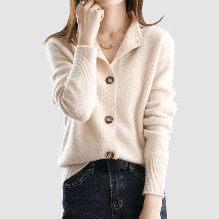 Viktorie – Luxuriöser Chaschmir-Strickpullover