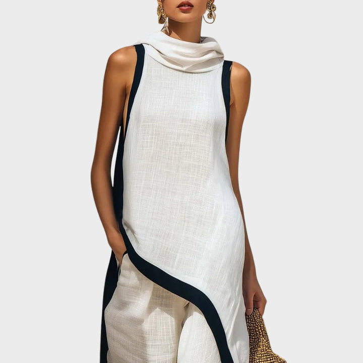 Leonora – kompletts elegants Lino