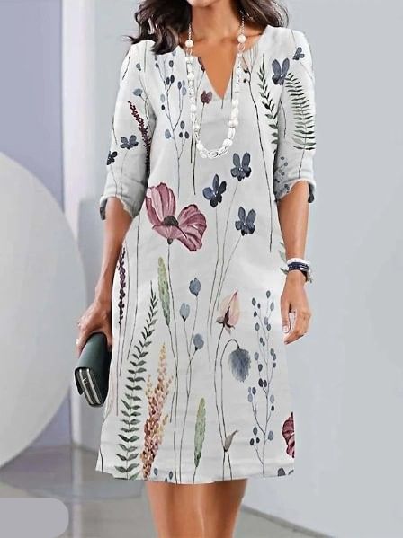 Eleanor | Florales Stufenkleid