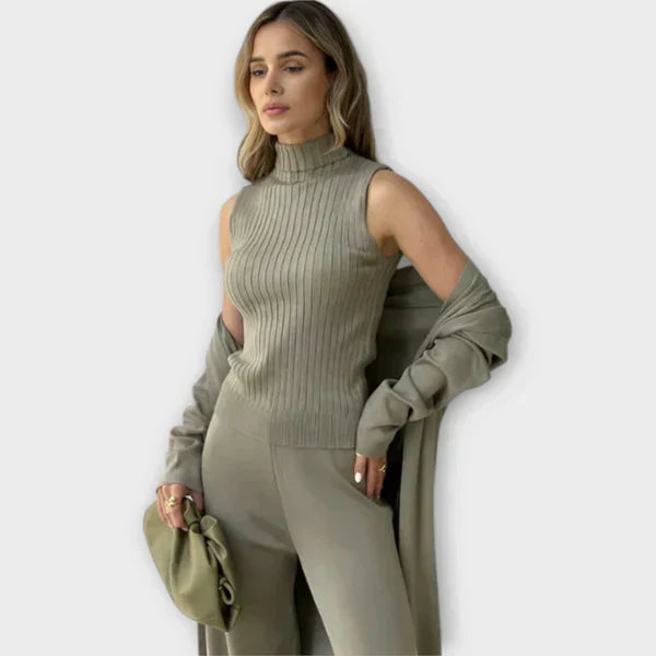 Sandra – Elegants drüteiligs Set
