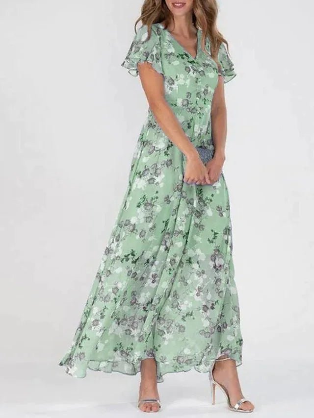 ZURI | Elegantes und fließendes Kleid mit figurbetontem Effekt
