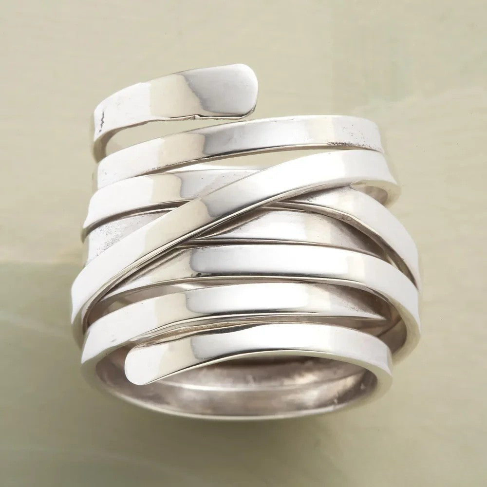 Antike Ring mit ere dicke Schicht
