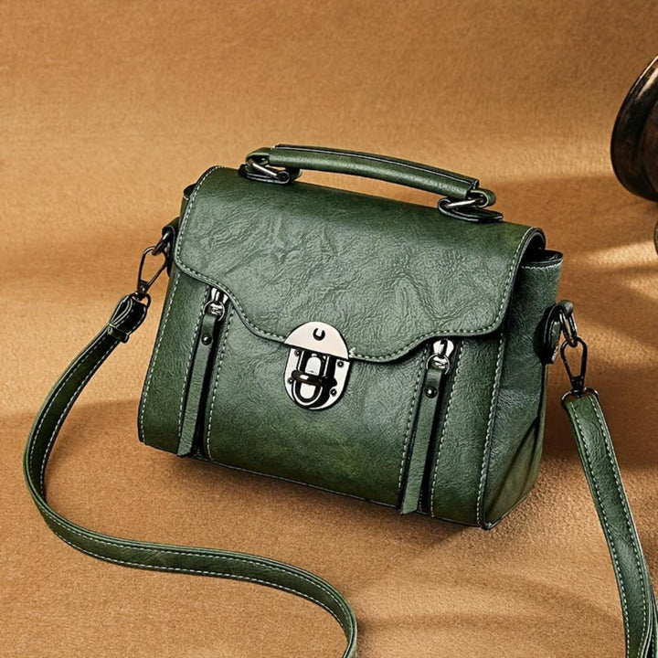 Zoe – Zeitlos elegante Lederschultertasche