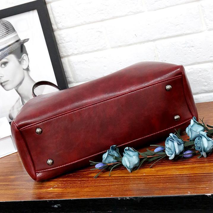 Riley – Vintage Soft 4-teiligs Leder-Täsche-Set