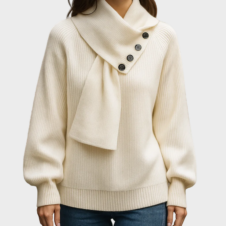 Arielle – Bequemer Pullover mit Schalkragen