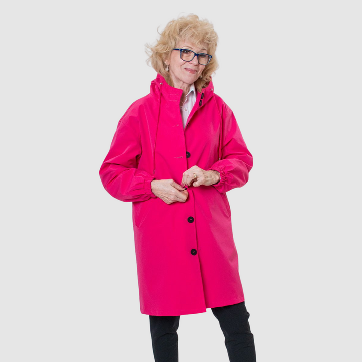 Magdaléna – Oversize-Jacke mit Kapuze