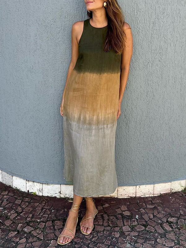 Heather - Lässiges Kleid mit Farbverlauf