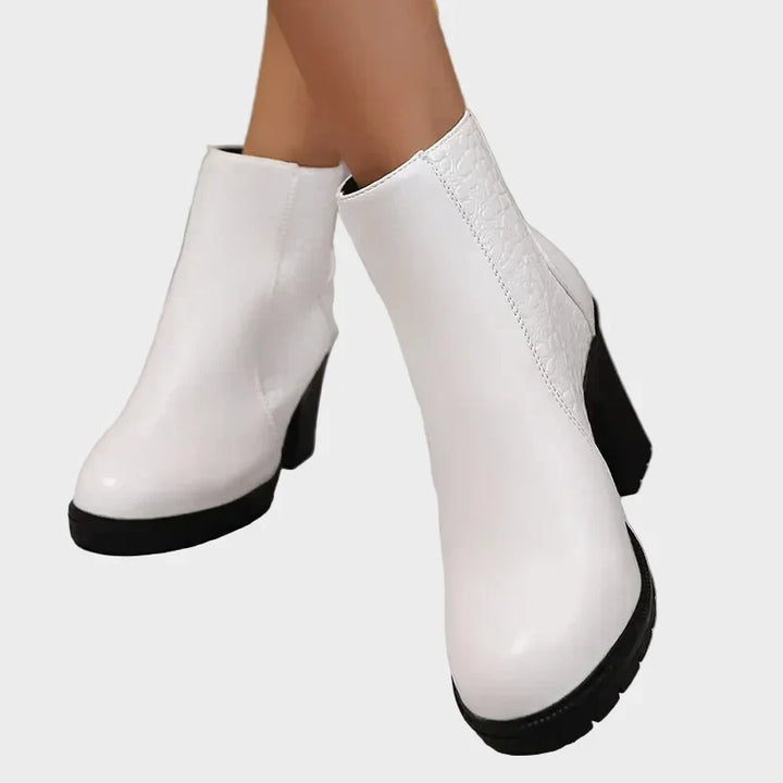 Katarzyna™ Schuhe mit dickem Absatz aus echtem Leder und Fussgewölbe-Unterstützung 💫