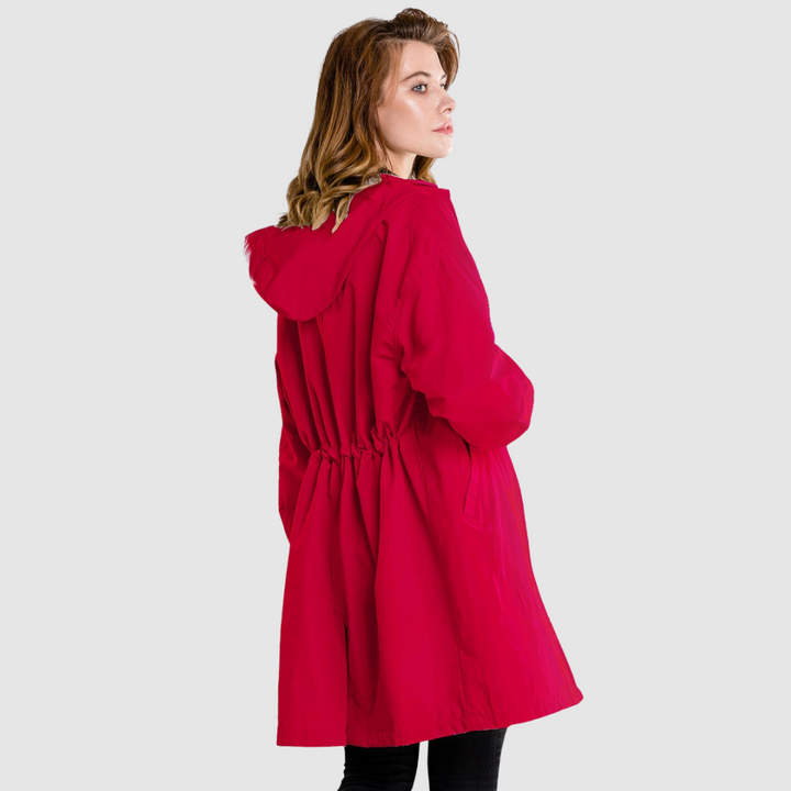 Magdaléna – Oversize-Jacke mit Kapuze