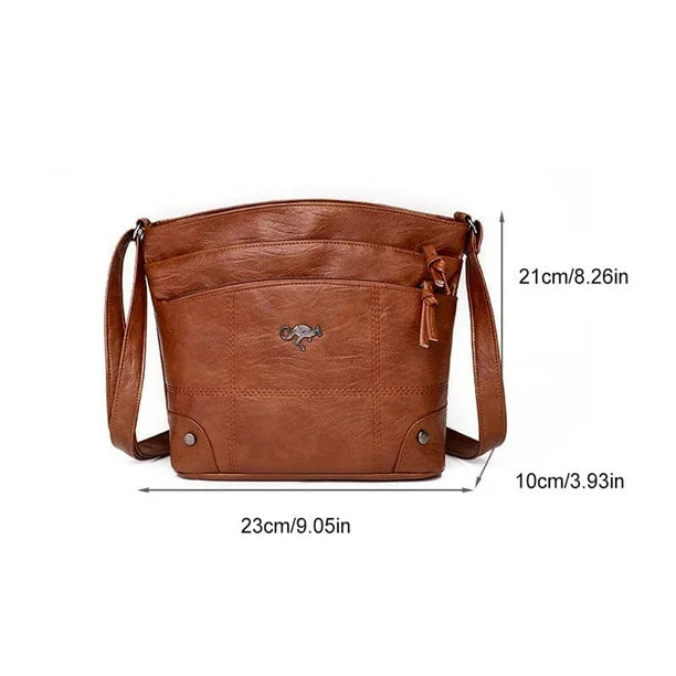 Judith – Eleganti Lederhandtasche mit Signatur