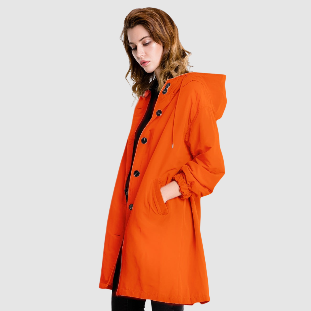 Magdaléna – Oversize-Jacke mit Kapuze