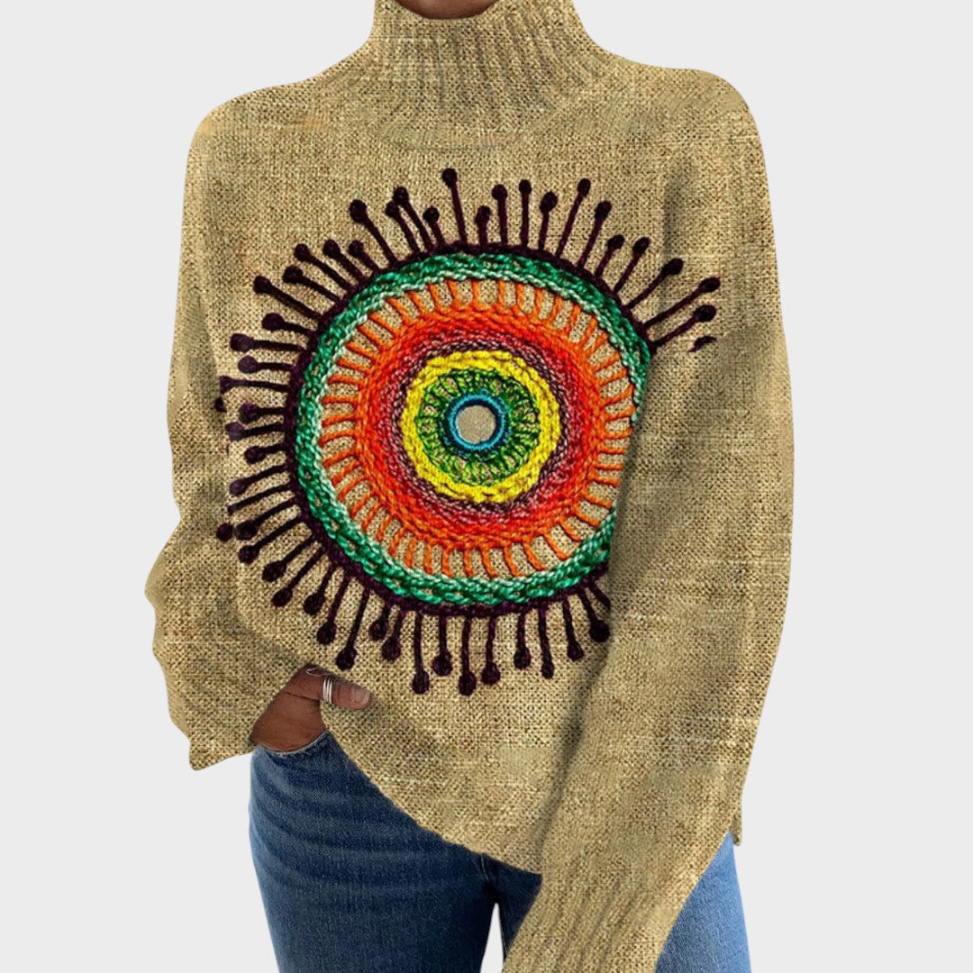 Teresa – Kunstvoller Strickpullover