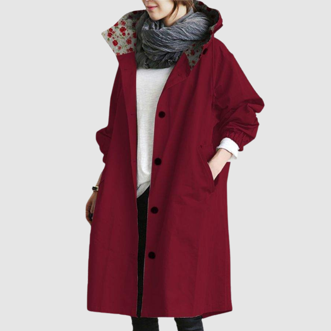 Magdaléna – Oversize-Jacke mit Kapuze