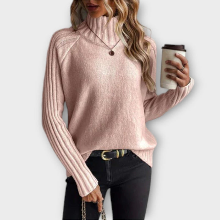 Hannah – Eleganter Zopf-Pulli