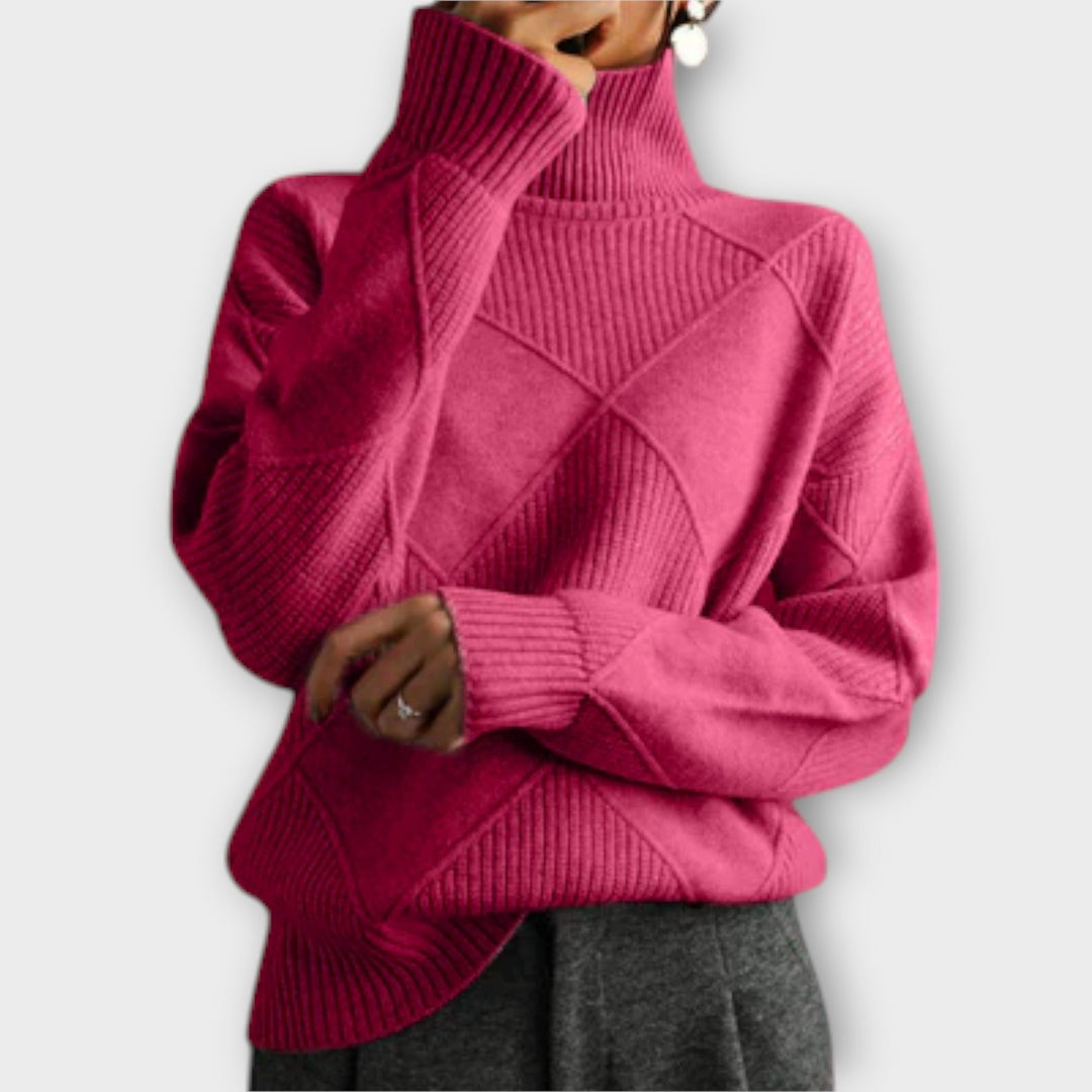 Melanie - Bequeme Rollkrage-Pulli