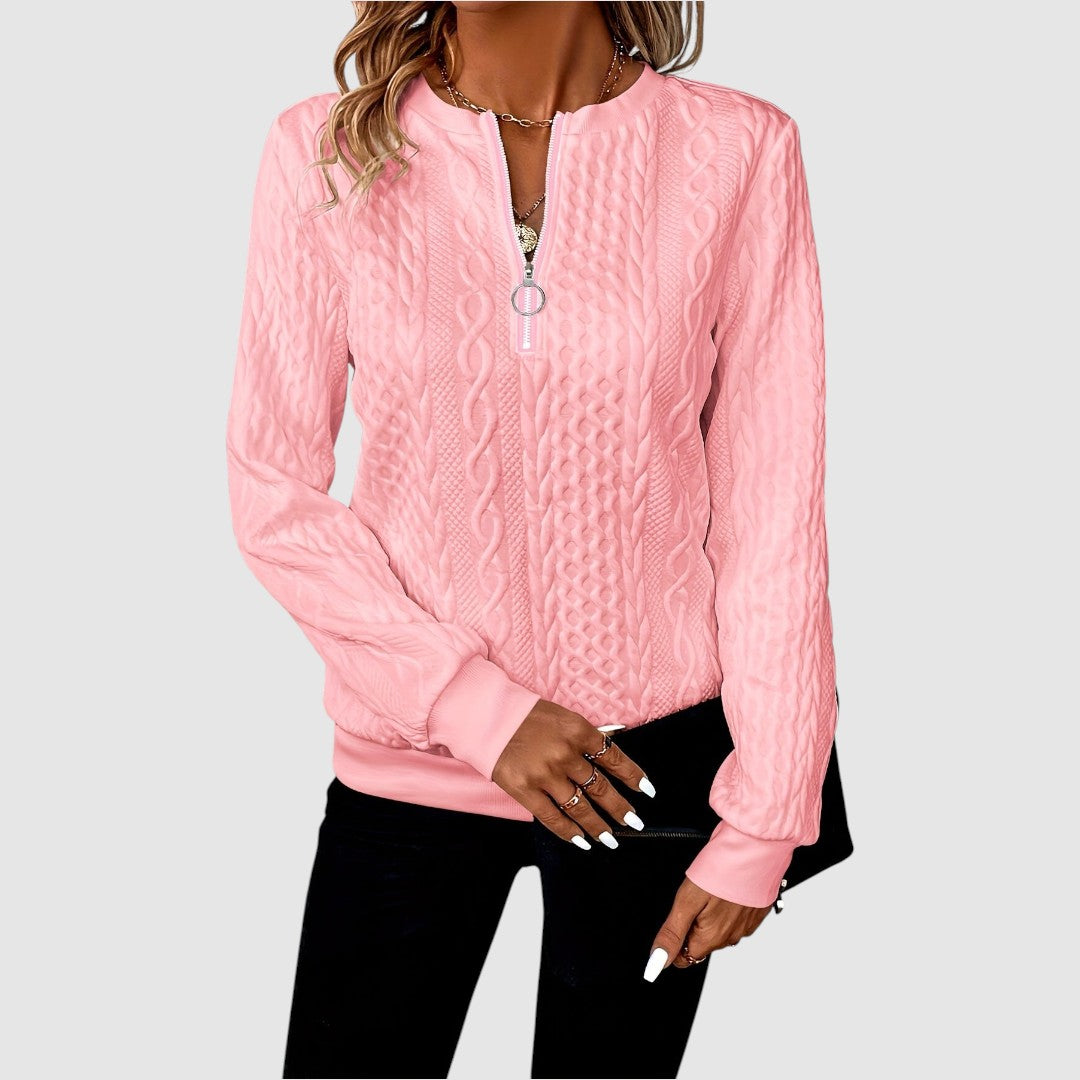 Rozárie – Stylische Zopfstrick-Pulli