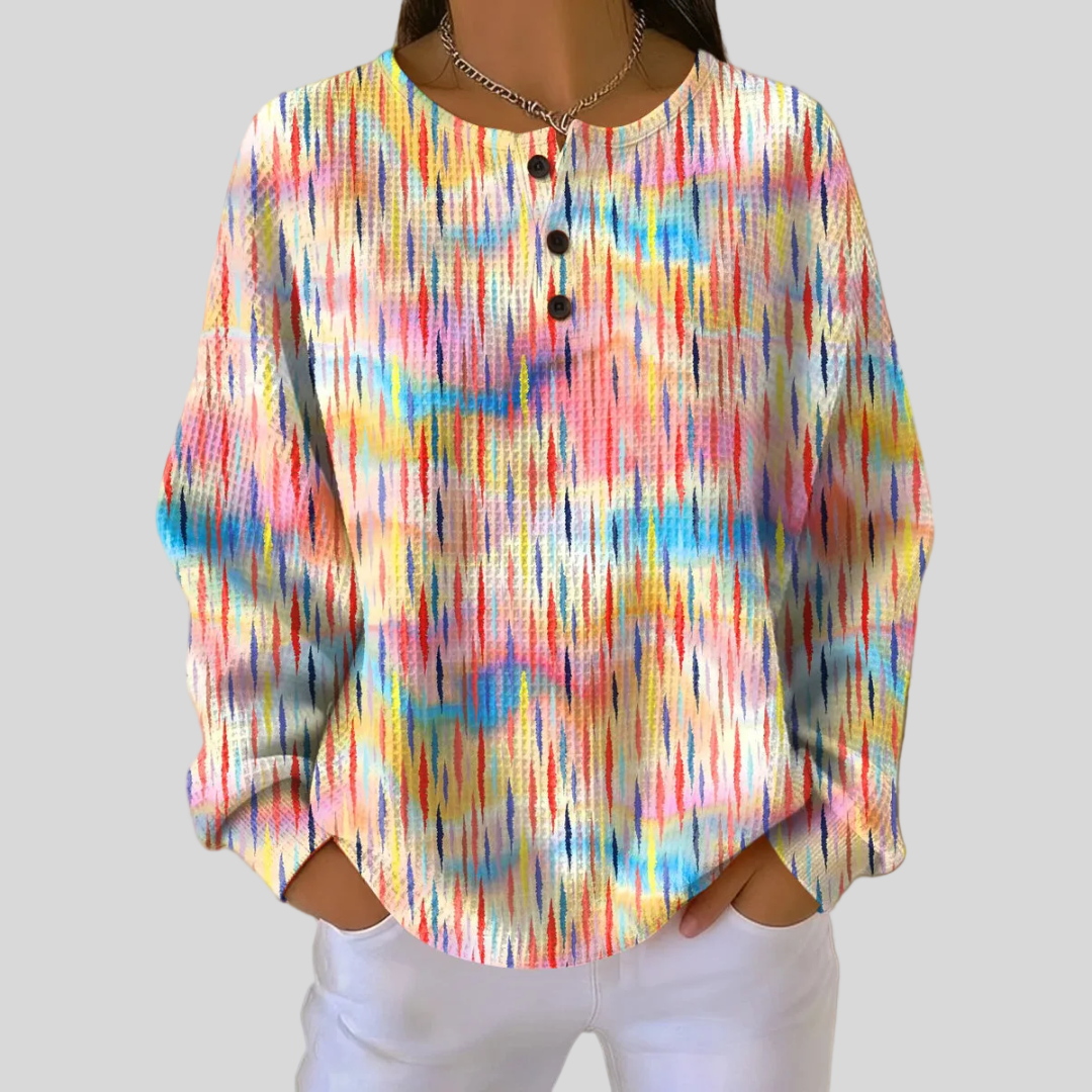 Sophie – Pullover mit Regetropfe-Muster