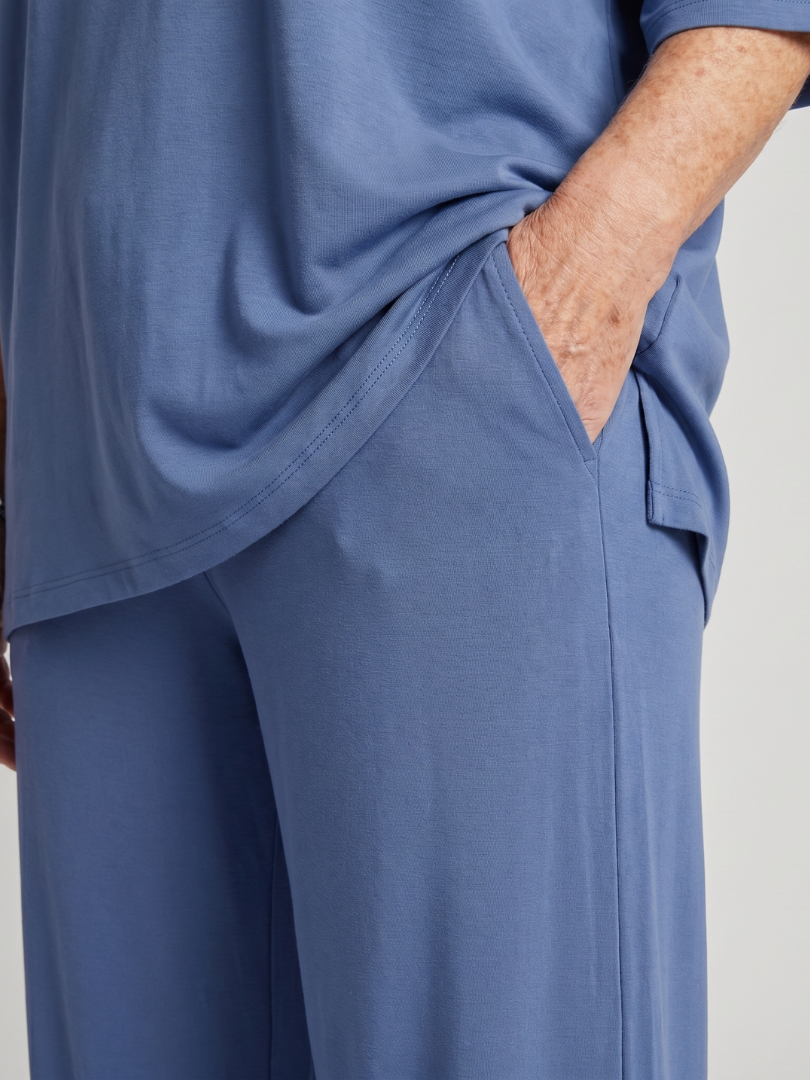Ramse | Oversize-Set mit kurzärmligem Oberteil und Hose mit weitem Bein