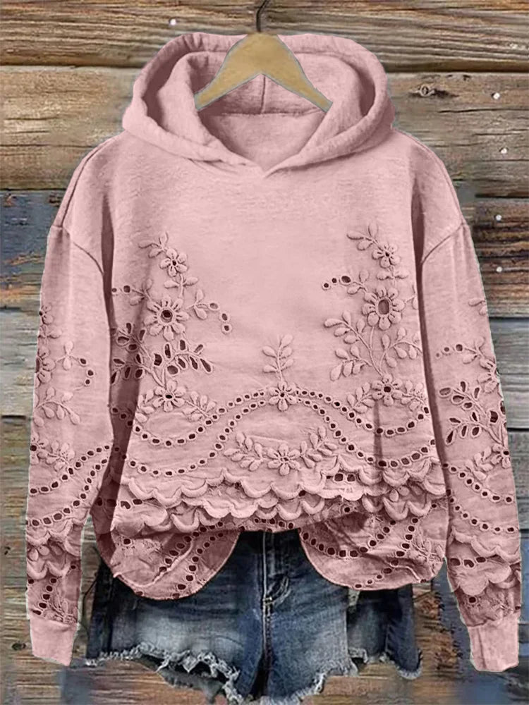 LÉONA™ | 3D-bedruckte Hoodie – Komfort & Style für de Alltag