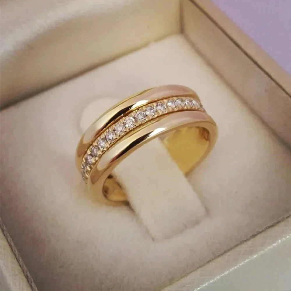 Elegante Doppelring