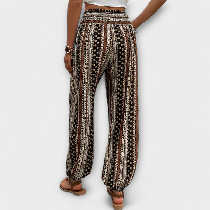 Anna – Hose mit ethnografischem Muster