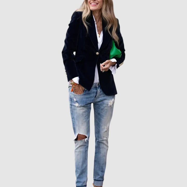 Natálie – Eleganti Samtjacke