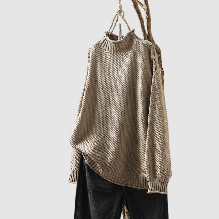 Zuzana – Zopfmuster-Pullover
