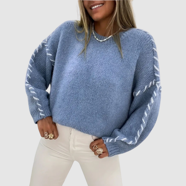 Nela – Bequemi Bluse mit lange Ärmel