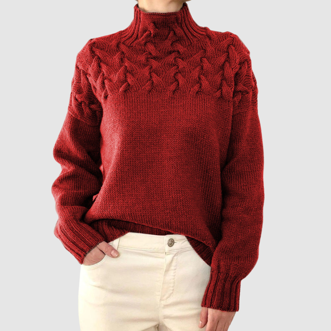 Štěpánka – Warmer Rollkragenpullover