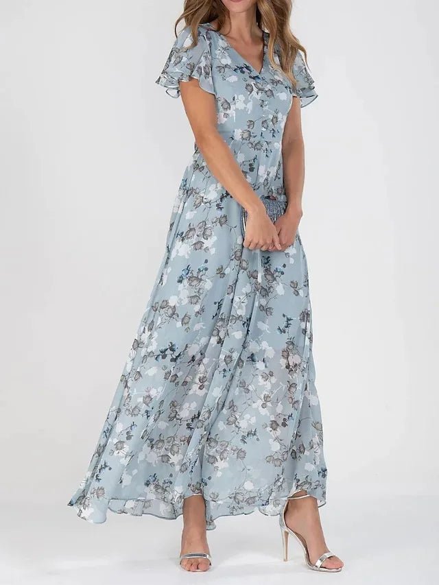 ZURI | Elegantes und fließendes Kleid mit figurbetontem Effekt