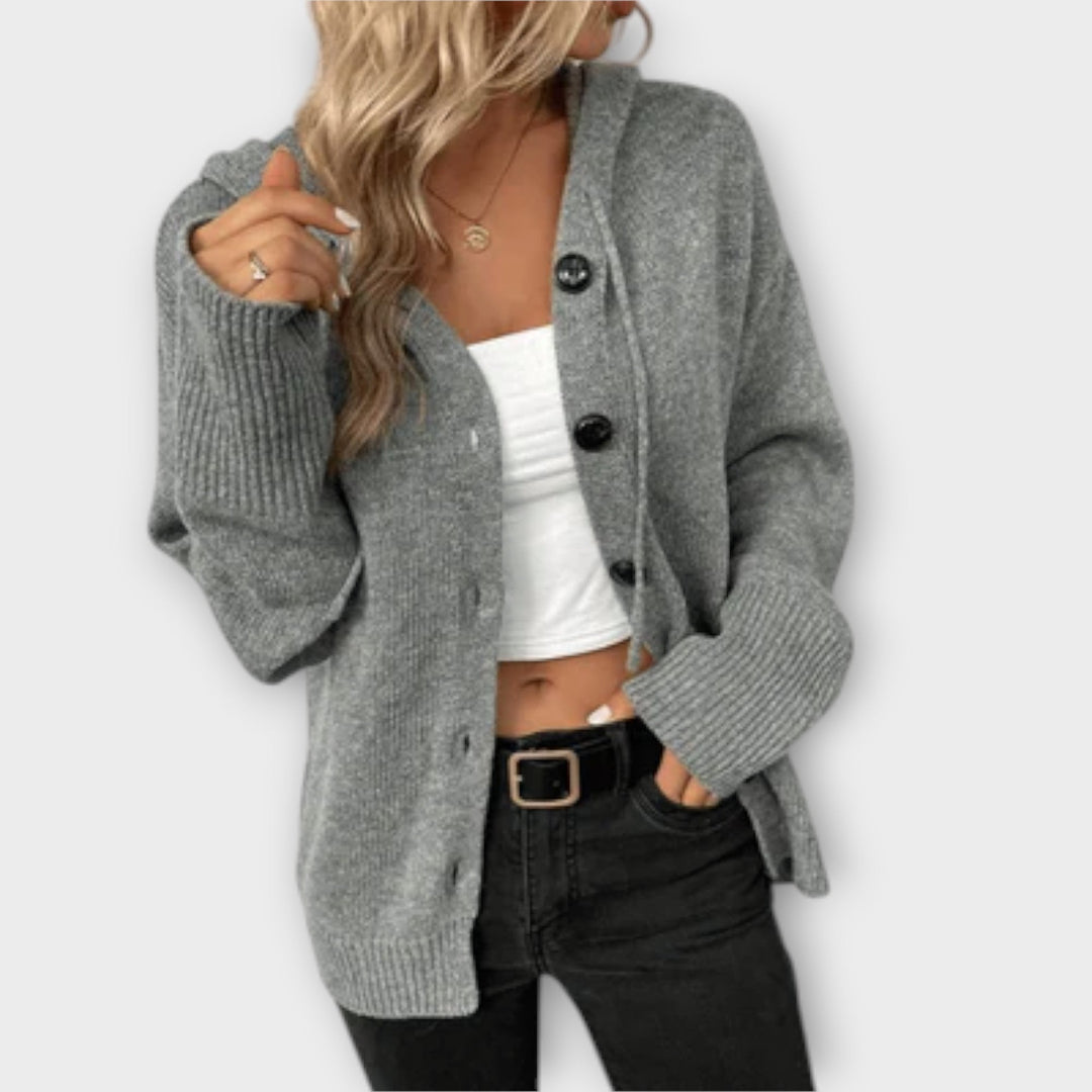 Brittan – Gstrickte Pullover mit Chnöpf